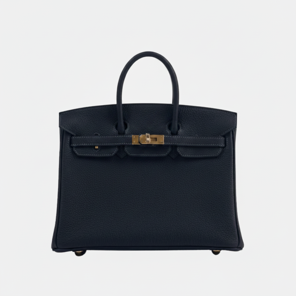 BIRKIN 25 HSS BAG IN CRAIE / GRIS TOURTERELLE IN TOGO LEATHER