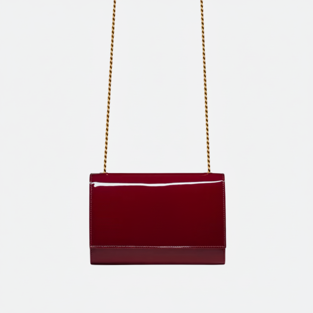 KATE SMALL SHOULDER BAG IN PATENT LEATHER