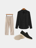 Linen Noire Set - Cross & Crown