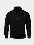 Sweat Zippé Col Revers Sport - Cross & Crown